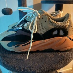 Yeezy Black and Tan Women's Sneakers